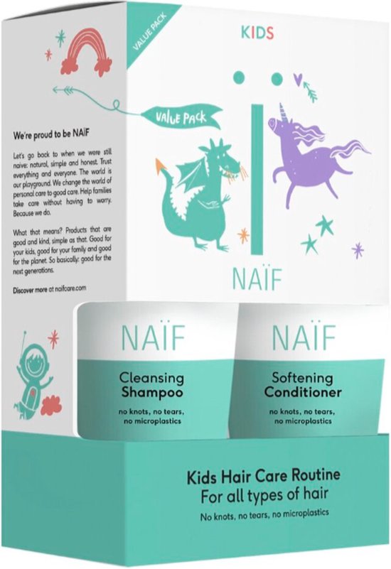 Naïf Voedende Shampoo en Conditioner