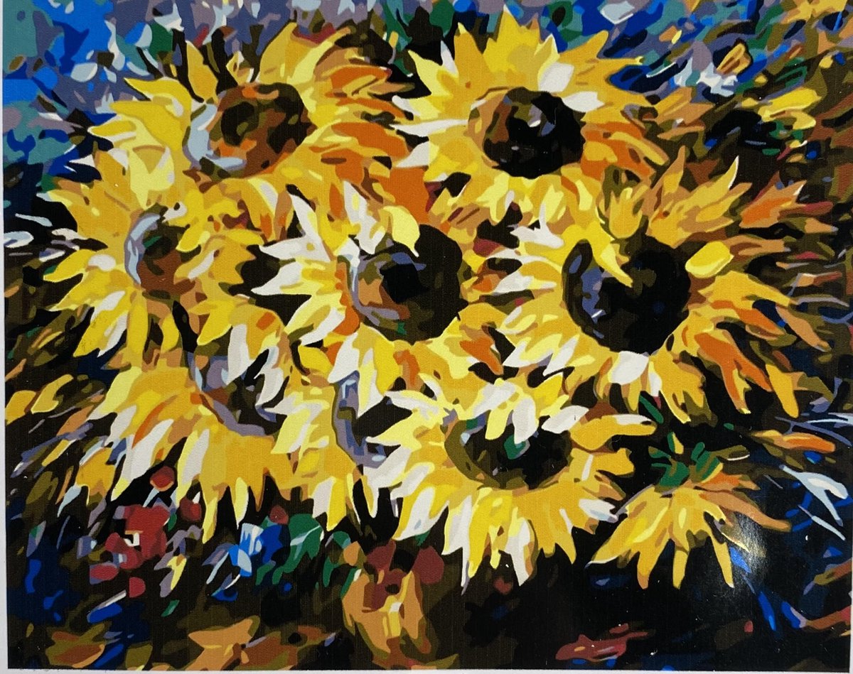 Schilderen op nummer | Zonnebloemen | bol.com