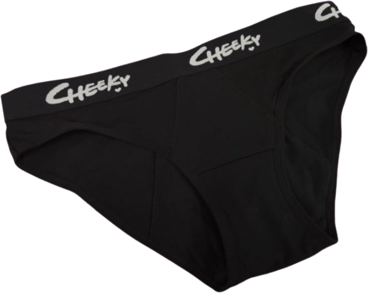 Cheeky Pants Feeling Cheeky - Menstruatieondergoed Maat 46 - Low Rise Hipster - Lekvrij - Comfortabel - Absorberend