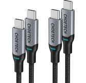 Choetech USB-C Snellader 100W – USB-C to USB-C – 2 stuks (1.8m)