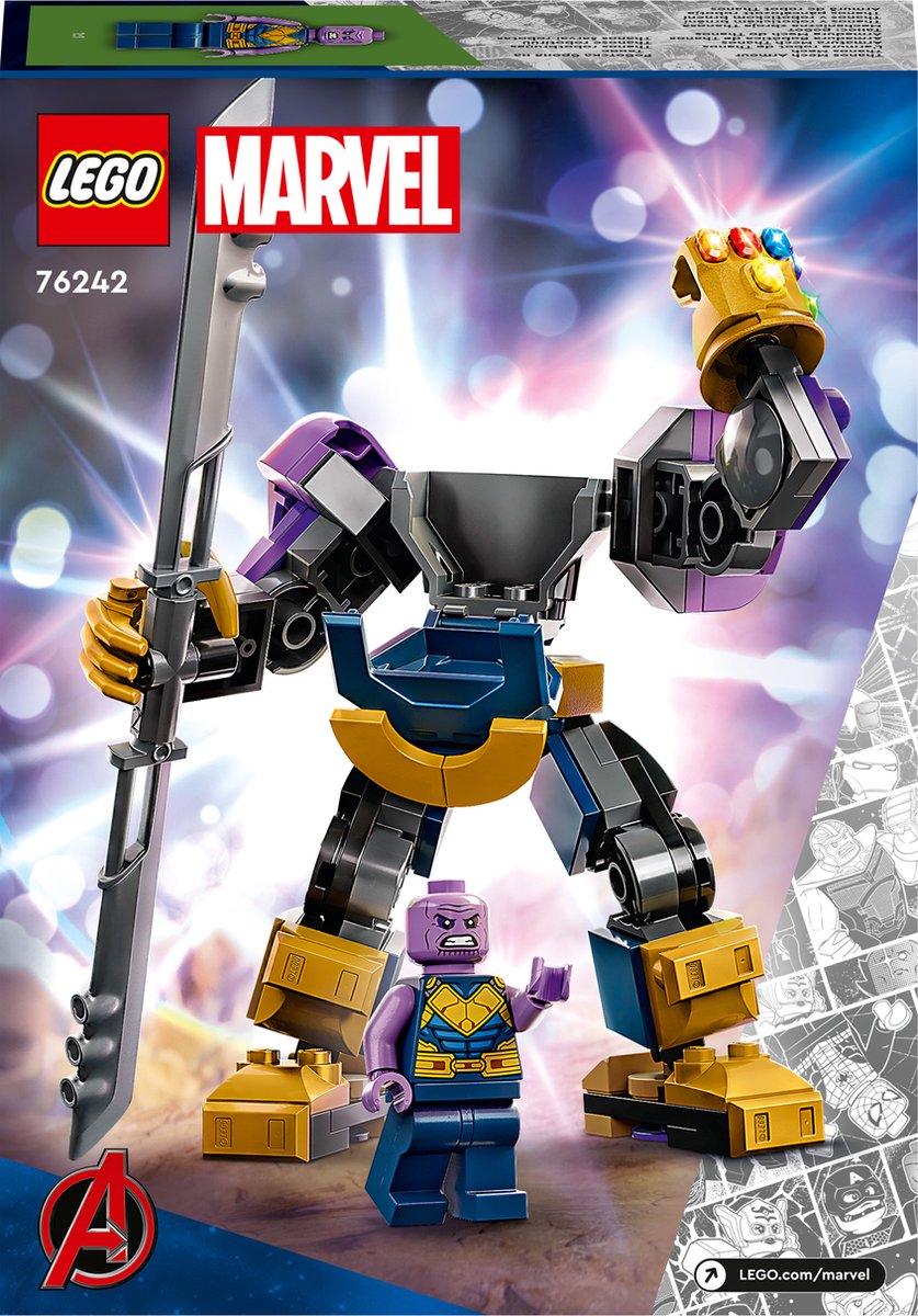 LEGO Marvel Avengers Marvel Thanos mechapantser - 76242 — afbeelding 25