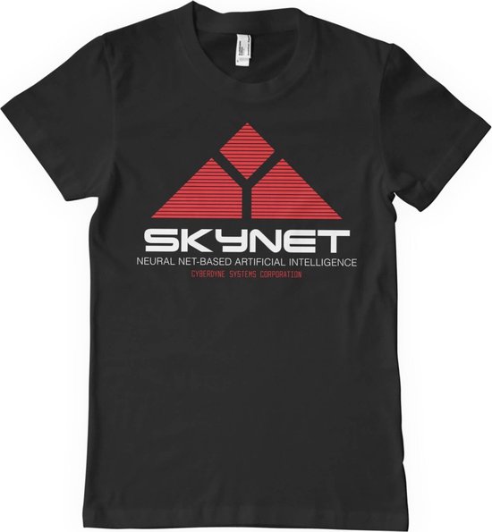 The Terminator Heren Tshirt Skynet Zwart