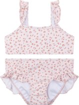 Swim Essentials Bikini Meisjes - Zwemkleding Meisjes - Old Pink Panterprint - Maat 98/104