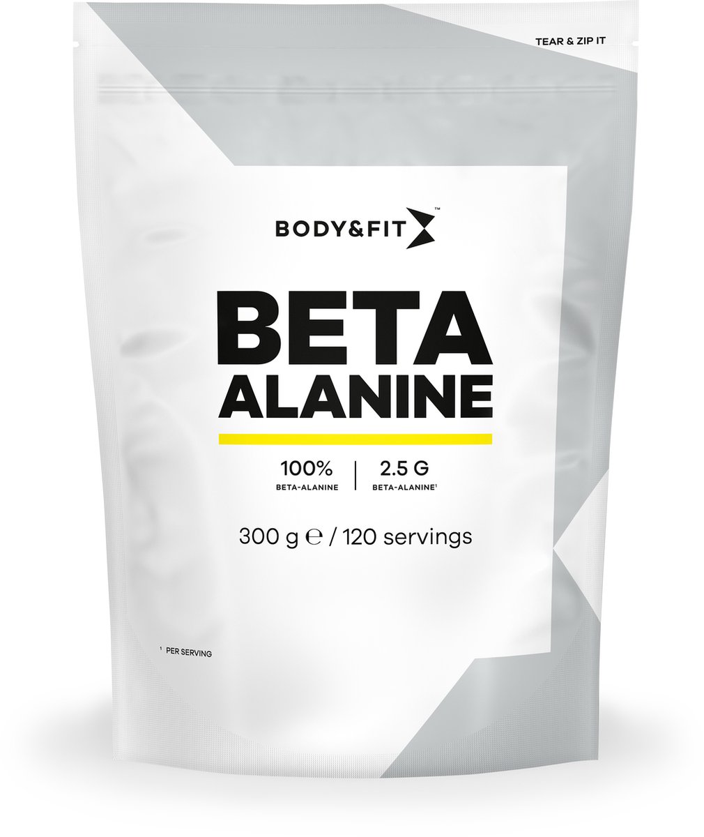 Body & Fit Beta Alanine Poeder - Aminozuren - 300 gram (120 doseringen) - Body & Fit