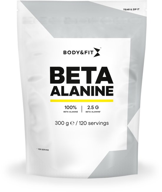 Body & Fit Beta Alanine Poeder - Aminozuren - 300 gram (120 doseringen)
