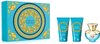 Versace Dylan Turquoise pour Femme Giftset - 30 ml eau de toilette spray + 50 ml showergel + 50 ml bodygel - cadeauset voor dames