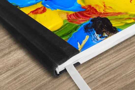 Carnet - Cahier d'écriture - Peinture à l'huile - Peinture - Fleurs - Carnet - Format A5 - Bloc-notes