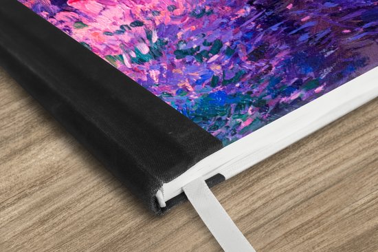 Carnet - Cahier d'écriture - Peinture à l'huile - Peinture - Fleurs - Carnet - Format A5 - Bloc-notes