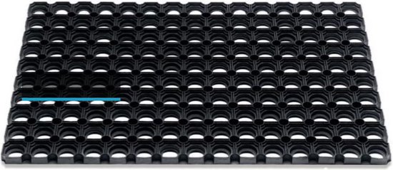 Rubber Ringmat 100 x 150 cm - Deurmat voor binnen en buiten