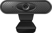 Webcam pour PC de haute qualité avec USB et microphone intégré et Full HD 1080P fullHD- Convient pour Windows et Mac OS- Ordinateur portable - couleur Zwart