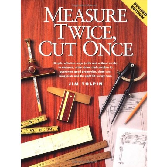 Measure Twice, Cut Once