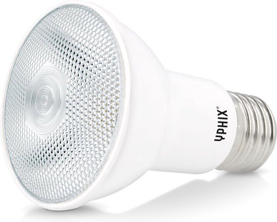 Yphix E27 LED lamp Pollux PAR 20 4,9W 3000K dimbaar wit - PAR20