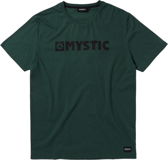 Mystic Heren T-Shirt Brand Tee - Cypress Green Green