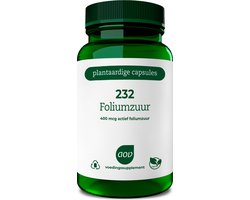 Top 10 beste zwangerschap vitaminen en mineralen 2026: AOV 232 Foliumzuur 400 mcg