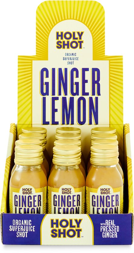 Holyshot - Gember & Citroen - fles -12x6 cl