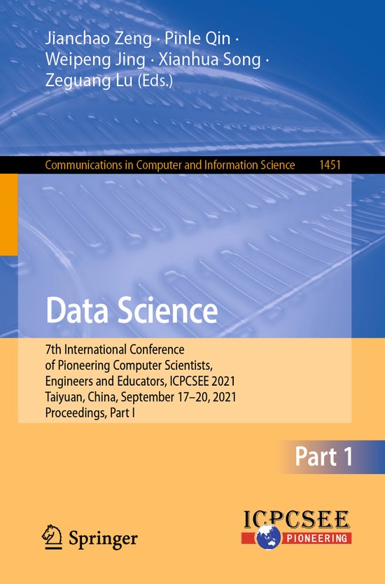 Communications in Computer and Information Science1451- Data ... - cover