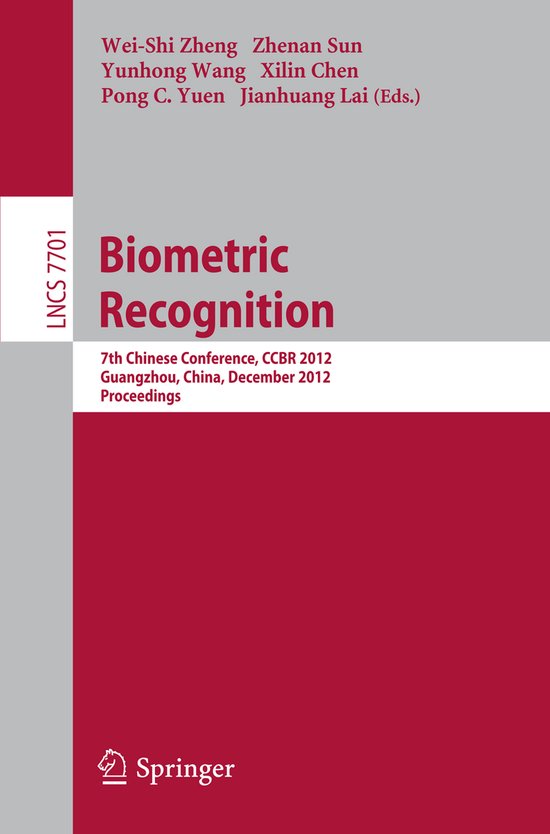 Biometric Recognition - cover