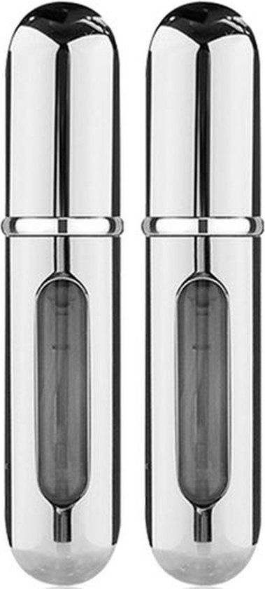 4 Mini Vaporisateurs De Parfum Portables Rechargeables - 5 Ml Chacun, En Aluminium, Coloris Assortis, Pour Voyage - 12