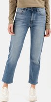 camel active Cropped Jeans in straight fit - Maat womenswear-32/32 - Blauw
