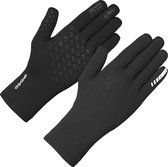 GripGrab - Waterproof Knitted Thermo Fietshandschoenen Regen Handschoenen - Zwart - Unisex - Maat M/L