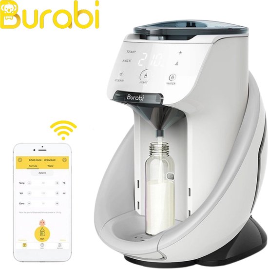 Burabi - Machine à lait Bébé - Bébé Senseo - Fabricant de Bébé