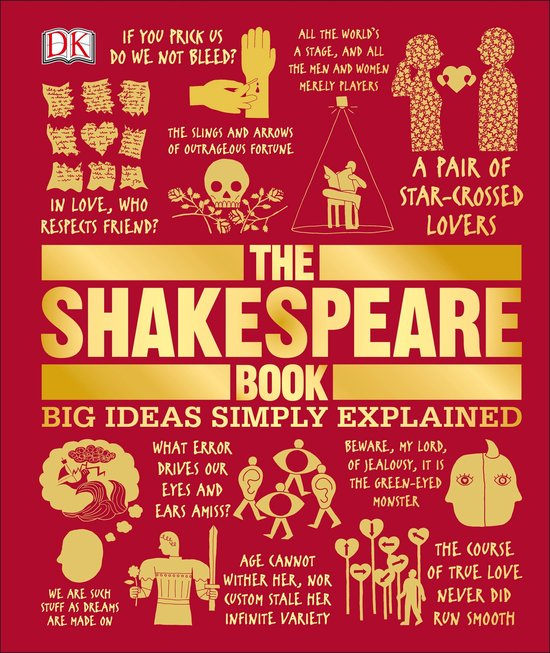 ISBN The Shakespeare Book, classiques, Anglais, Couverture rigide, 352 pages