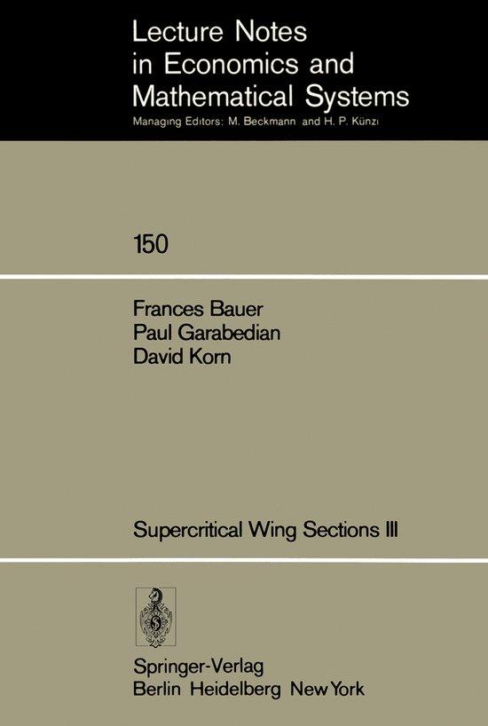 Supercritical Wing Sections III - cover