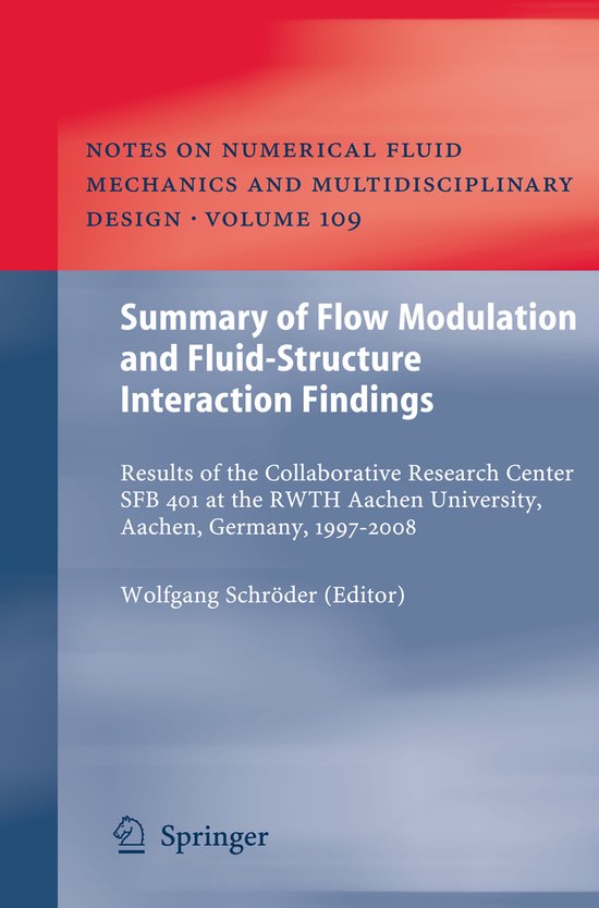 Summary of Flow Modulation and Fluid-Structure Interaction F ... - cover