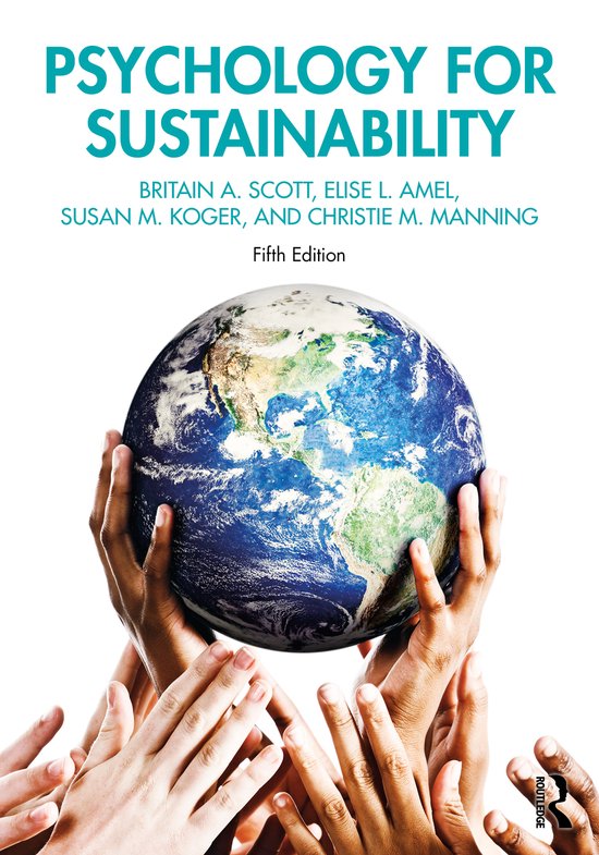 Psychology for Sustainability - cover