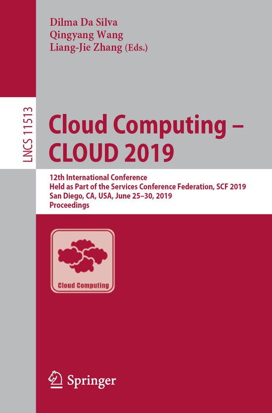 Lecture Notes in Computer Science11513- Cloud Computing –  ... - cover