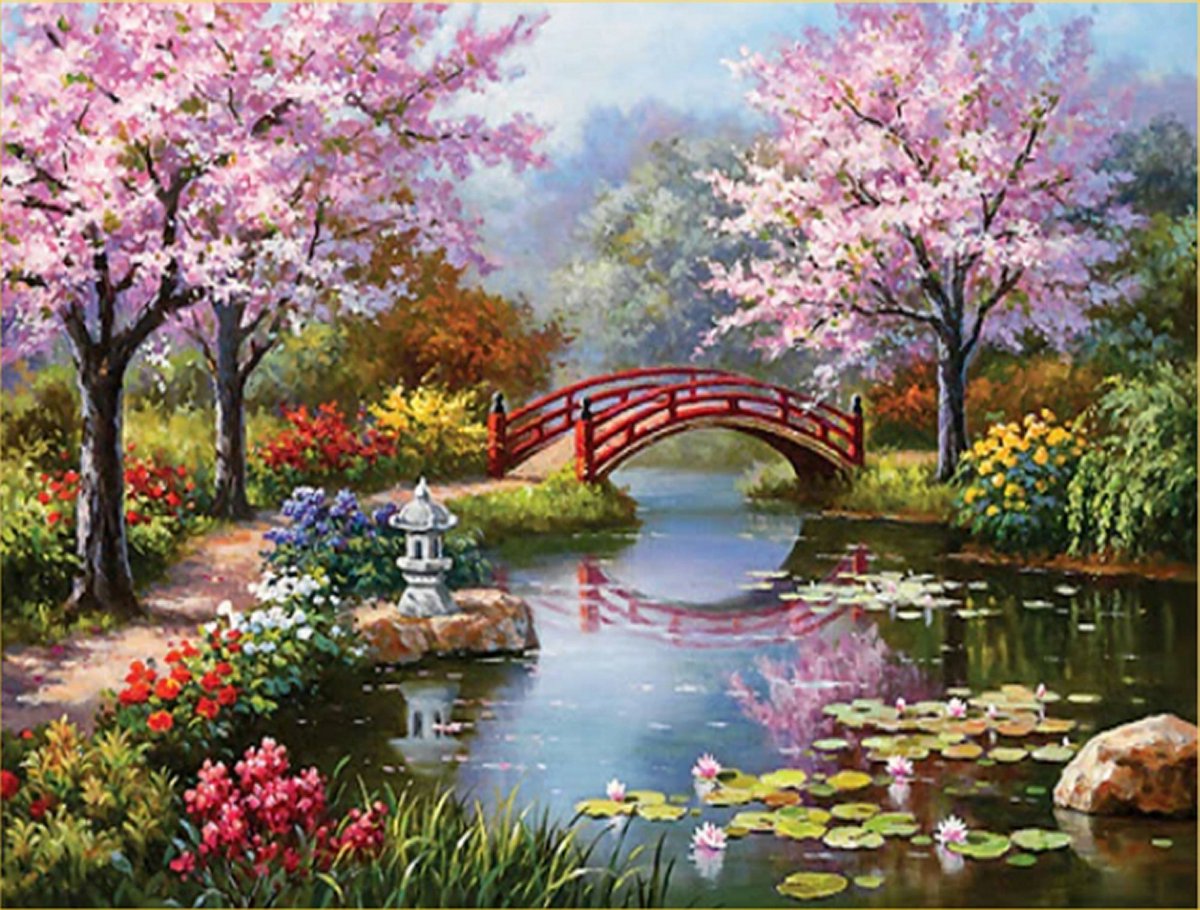 VDTOYS® DIAMOND PAINTING volwassenen - VDTB155 - vierkante steentjes - full - groot formaat - nieuwe tekeningen - 55 op 45 cm (canvas) - 50 op 40 (foto)
