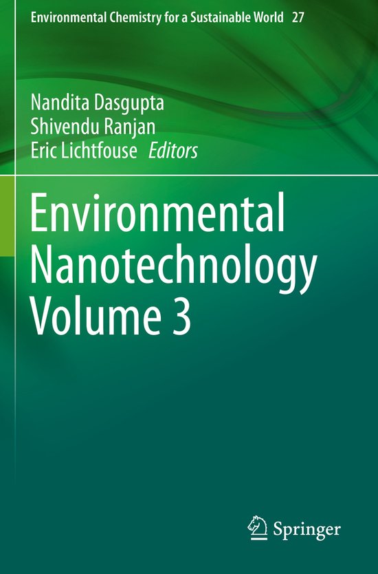 Environmental Nanotechnology Volume 3 - cover