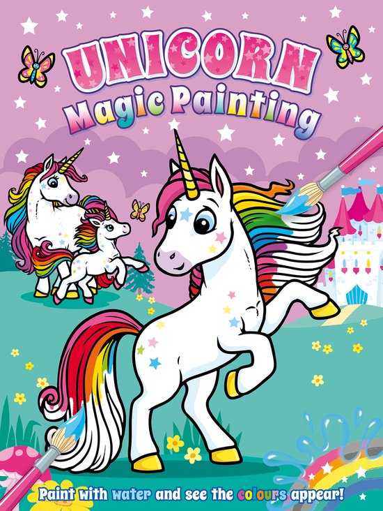 Magic Painting Colour and Create Magic Painting Unicorns