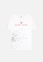 Death Note - Shinigami Apple Splash Heren T-shirt - M - Wit