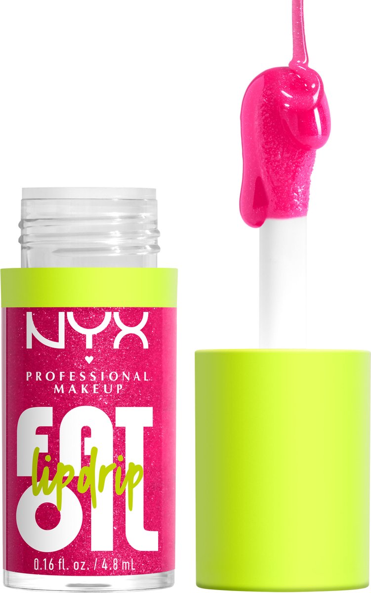 NYX Professional Makeup - Fat Oil Lip Drip My Supermodel - Lipolie - Glans - Bescherming - Hydratatie voor 12 uur — cadeau in Verzorging - foto 2
