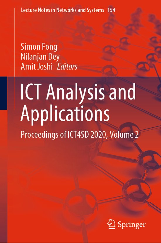 ICT Analysis and Applications - cover