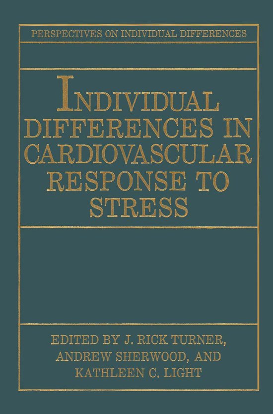 Individual Differences in Cardiovascular Response to Stress - cover