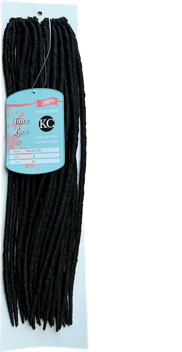 Faux locs - Crochet braids - Boho braid -vlechthaar- Afro Hair- Mambo hair
