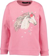 Blue Seven-Kids Girls knitted sweatshirt- Azalea orig-Pink