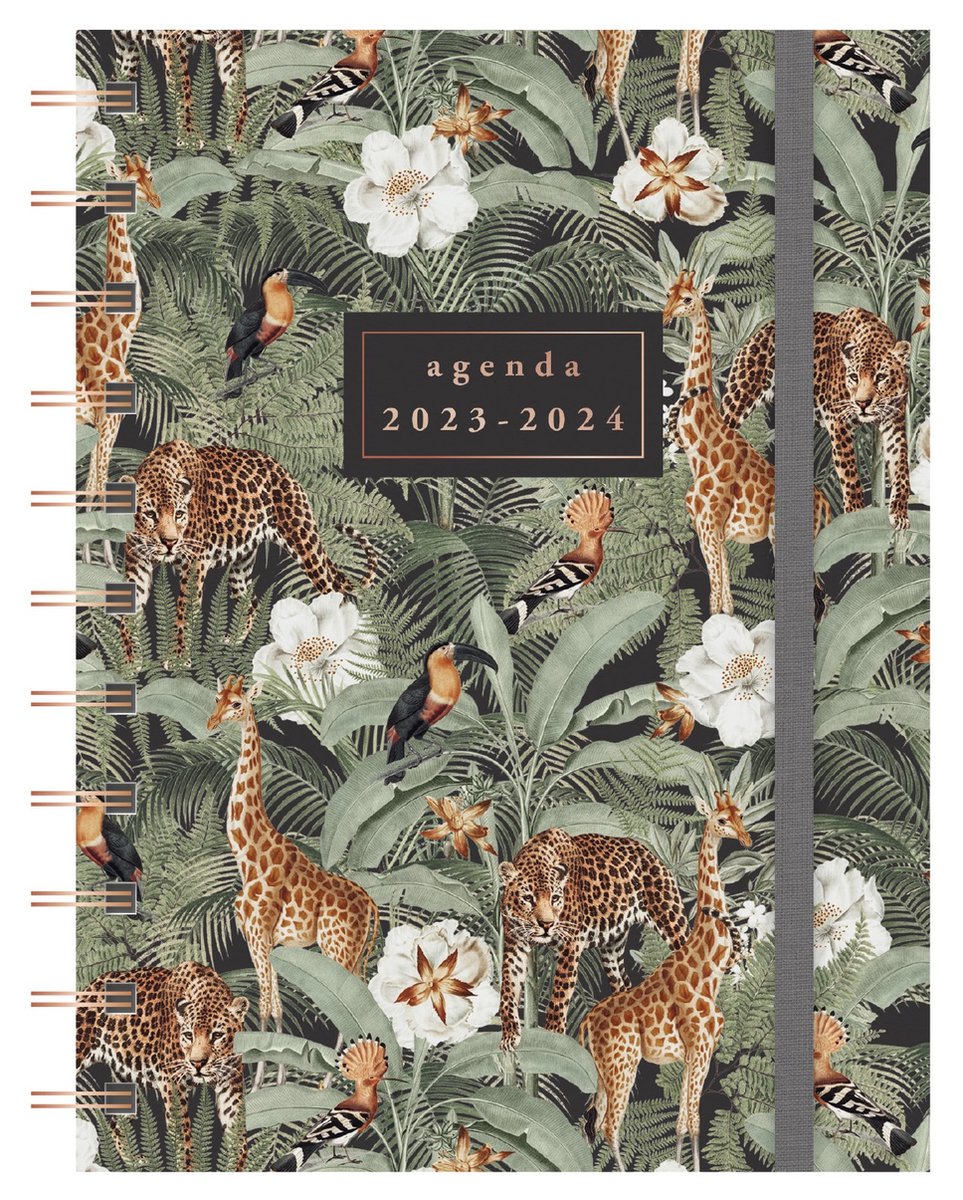 Hobbit Agenda Ringband 2023 2024 Week Op 2 Pagina s Jungle hobbit-agenda-ringband-2023-2024-week-op-2-pagina-s-jungle