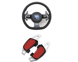 Zilver Aluminium Flipper Paddle Flippers Schakel F1 Stuur Stuurwiel Geschikt Voor Vw TRoc T Roc Tiguan R Line DSG