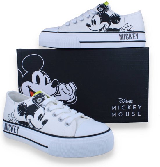 MICKEY Mouse Dames Sneaker Wit WIT