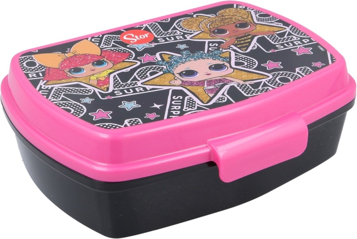 Suprise Rock On broodtrommel - Officieel gelicentieerd - 17x13 cm - Brooddoos - Lunchbox