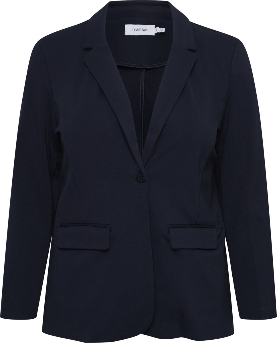 Fransa Plus Size Selection FPSTRETCH JA 2 Dames Blazer - Maat 54