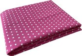 Tafelkleed Dots roze 150 x 200 - tafelzeil - outdoor