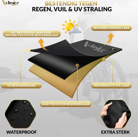 Housse De Protection Oxford 420D Robuste Pour Caravane De 6,7 à 7,3 M