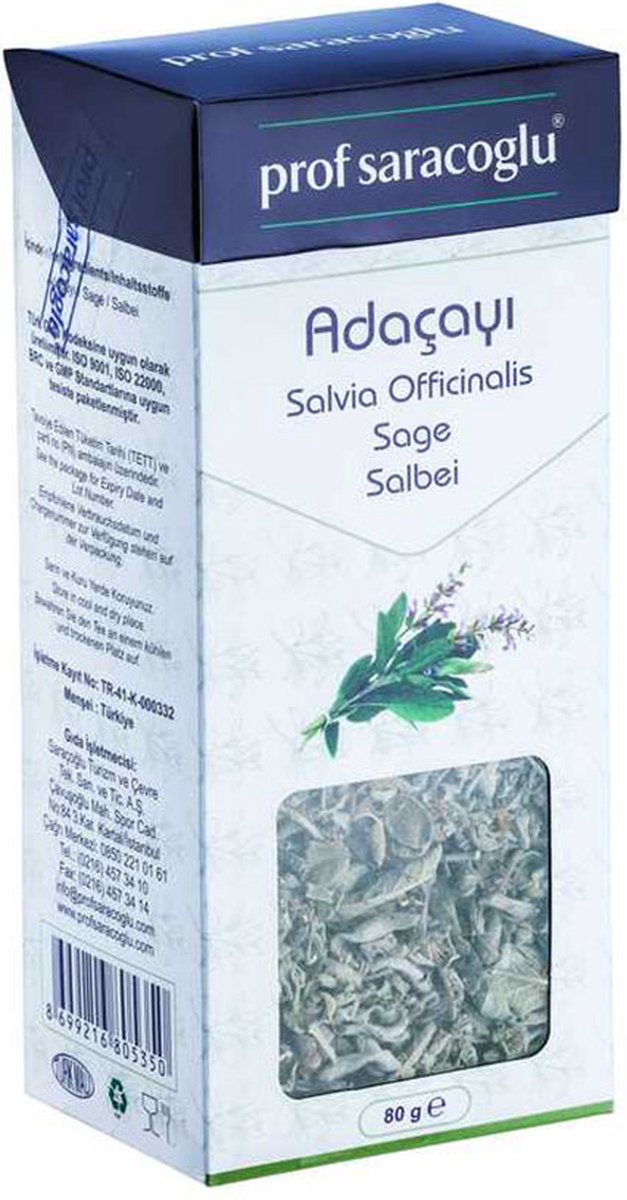 Goedkoopste Prof Saracoglu - Salie 80gr
