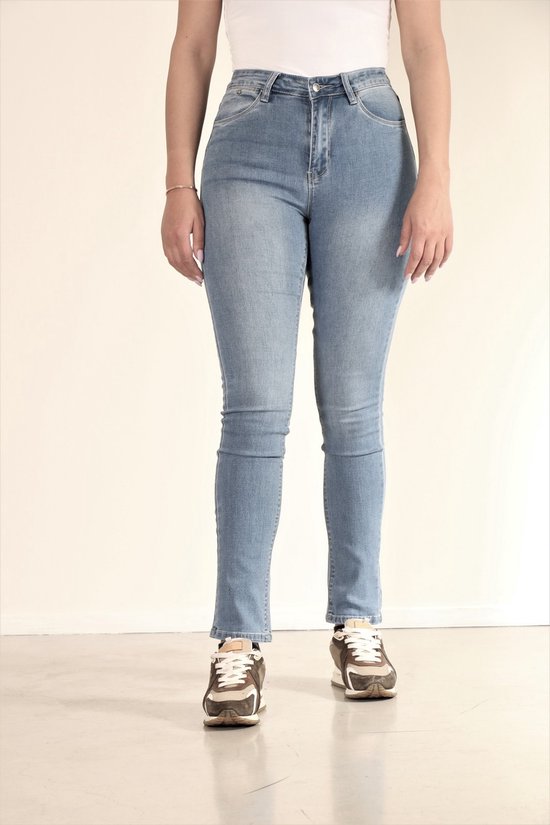 New Star dames spijkerbroek - jeans dames - New Orleans - light stone - W36/L32