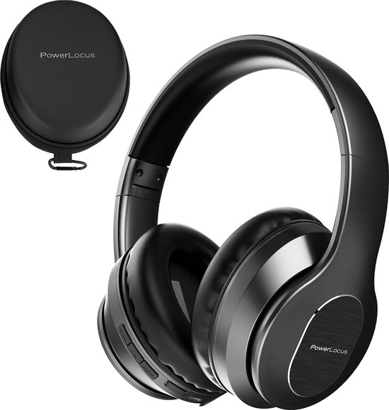 PowerLocus Draadloze Active Noise Cancelling Over-Ear Koptelefoon -  Bluetooth... | bol.com