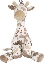 Happy Horse Giraf Gino Knuffel 34cm - Bruin - Baby knuffel